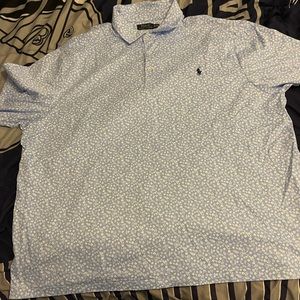 Ralph Lauren Polo - Light Blue Floral Design